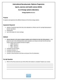 SEHS Theme A Lab Package (IB)