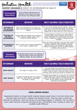 Holistic Health Content Organizer 5: Impact of Determinants of Health with text and bullet points.