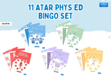 ATAR Yr 11 PE Studies Bingo (WACE)