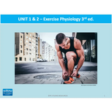 ATAR Exercise Physiology - Unit 1 & 2 Physiology