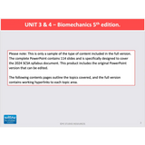 ATAR UNIT 3 & 4 - Biomechanics 5th Edition - Powerpoint
