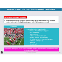 ATAR UNIT 3 & 4 - Sport Psychology 5th Edition - Powerpoint