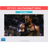 ATAR Unit 3 & 4 - Sport Psychology 5th Edition - Powerpoint