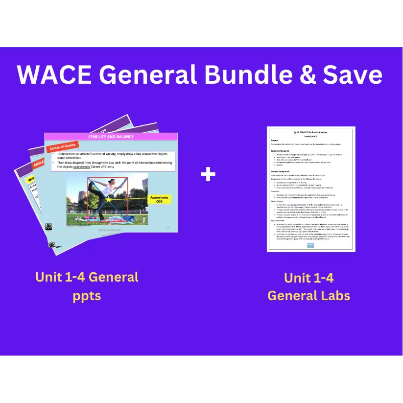 General PE Studies for WACE curriculum | Lab Packages & PPTs – PE ...