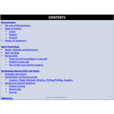 GENERAL Unit 1 & 2 - Biomechanics Sport Psychology Developing Skills & Tactics 2nd ed - Powerpoint