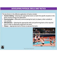 GENERAL Unit 1 & 2 - Biomechanics Sport Psychology Developing Skills & Tactics - Powerpoint