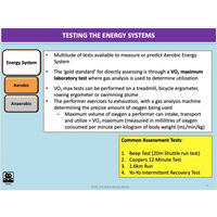 GENERAL Unit 3 & 4 - Exercise Physiology - Powerpoint