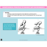 How are the biomechanical principles applied to human movement? - Powerpoint