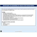 How do we understand and measure Australia’s health? & What are young people’s meaning of health? - Powerpoint