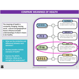 How do we understand and measure Australia’s health? & What are young people’s meaning of health? - Powerpoint