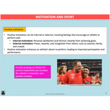 Movement skills acquisition & Psychology movement and performance. - Powerpoint