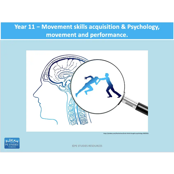 Movement skills acquisition & Psychology movement and performance. - Powerpoint