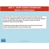 Unit 4 Performance Guides