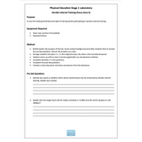 Stage 1 Lab Package (SACE) - Lab