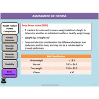 UNIT 2 SPORT SCIENCE FOUNDATION - Fitness - Powerpoint