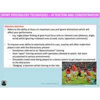 UNIT 2 Topic 1 - Sport Psychology - Powerpoint