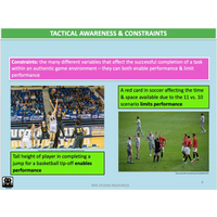 UNIT 3 Topic 1 - Tactical Awareness - Powerpoint