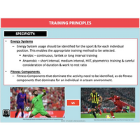 UNIT 4 Topic 1 - Energy Fitness & Training for Physical Activity - Powerpoint