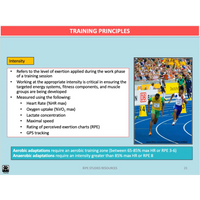 UNIT 4 AOS 2 - How is training implemented effectively to improve fitness? (2nd ed) - Powerpoint