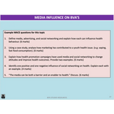 WACE ATAR U1&2 - BAV and Social & Cultural Norms - Powerpoint