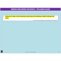 WACE ATAR U1&2 - BAV and Social & Cultural Norms - Powerpoint