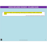 WACE ATAR U1&2 - BAV and Social & Cultural Norms - Powerpoint