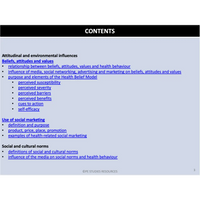 WACE ATAR U1&2 - BAV and Social & Cultural Norms - Powerpoint