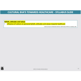 WACE ATAR U3&4 - BAV and Social & Cultural Norms - Powerpoint