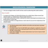 WACE ATAR U3&4 - Principles Frameworks & Models - Powerpoint
