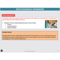 WACE ATAR U3&4 - Principles Frameworks & Models - Powerpoint