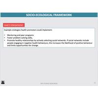 WACE ATAR U3&4 - Principles Frameworks & Models - Powerpoint