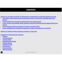 WACE ATAR U3&4 - Principles Frameworks & Models - Powerpoint
