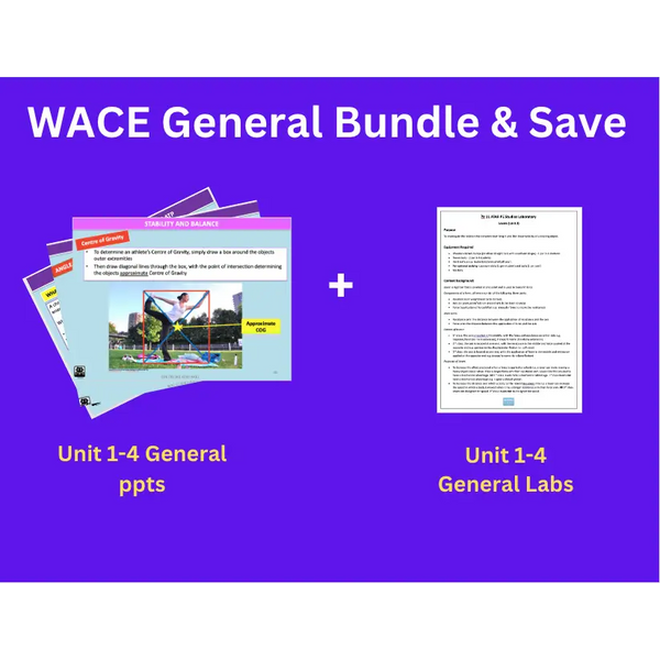 WACE General PE Studies bundle