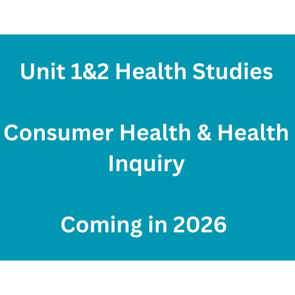 WACE General U1&2 - Consumer Health & Health Inquiry - Powerpoint