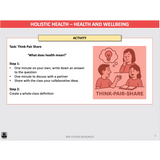 WACE General U1&2 - Holistic Health - Powerpoint