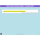 WACE General U3&4 - Actions & Strategies BAV & Social Norms - Powerpoint