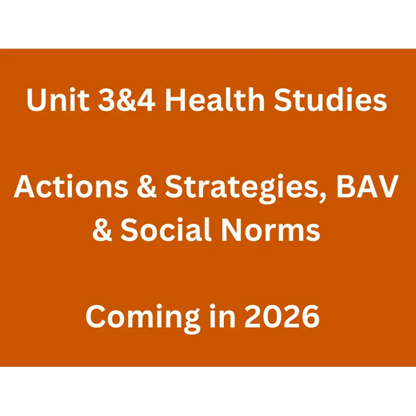 WACE General U3&4 - Actions & Strategies BAV & Social Norms - Powerpoint