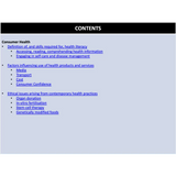 WACE General U3&4 - Consumer Health & Health Inquiry - Powerpoint