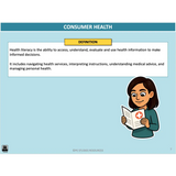 WACE General U3&4 - Consumer Health & Health Inquiry - Powerpoint