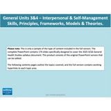 WACE General U3&4 - IPS & SMS Principles & Models - Powerpoint