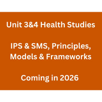 WACE General U3&4 - IPS & SMS Principles & Models - Powerpoint