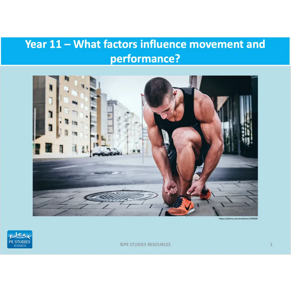 What factors influence movement and performance? - Powerpoint
