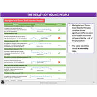 What key health issues affect the health of young people? & What are the opportunities for improving and promoting